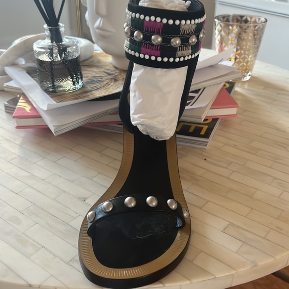 Joss Embroidered Sandals | Size 39 - Picture 8 of 8